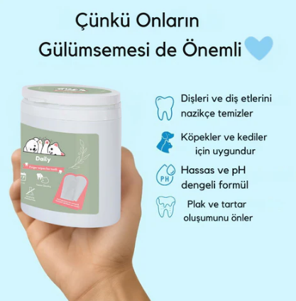 Purdays® Diş Temizleme Mendili