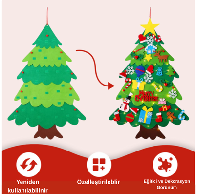 KEÇEDEN NOEL AĞACI