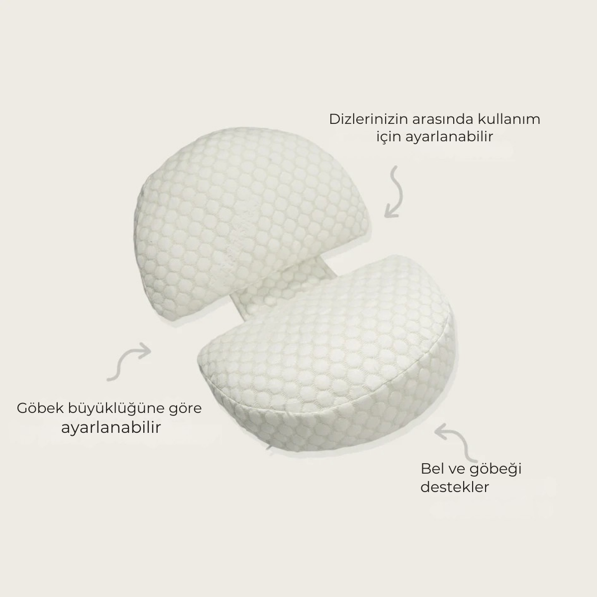 PURDAYS ®  HAMİLE YASTIĞI (4 PARÇALI )